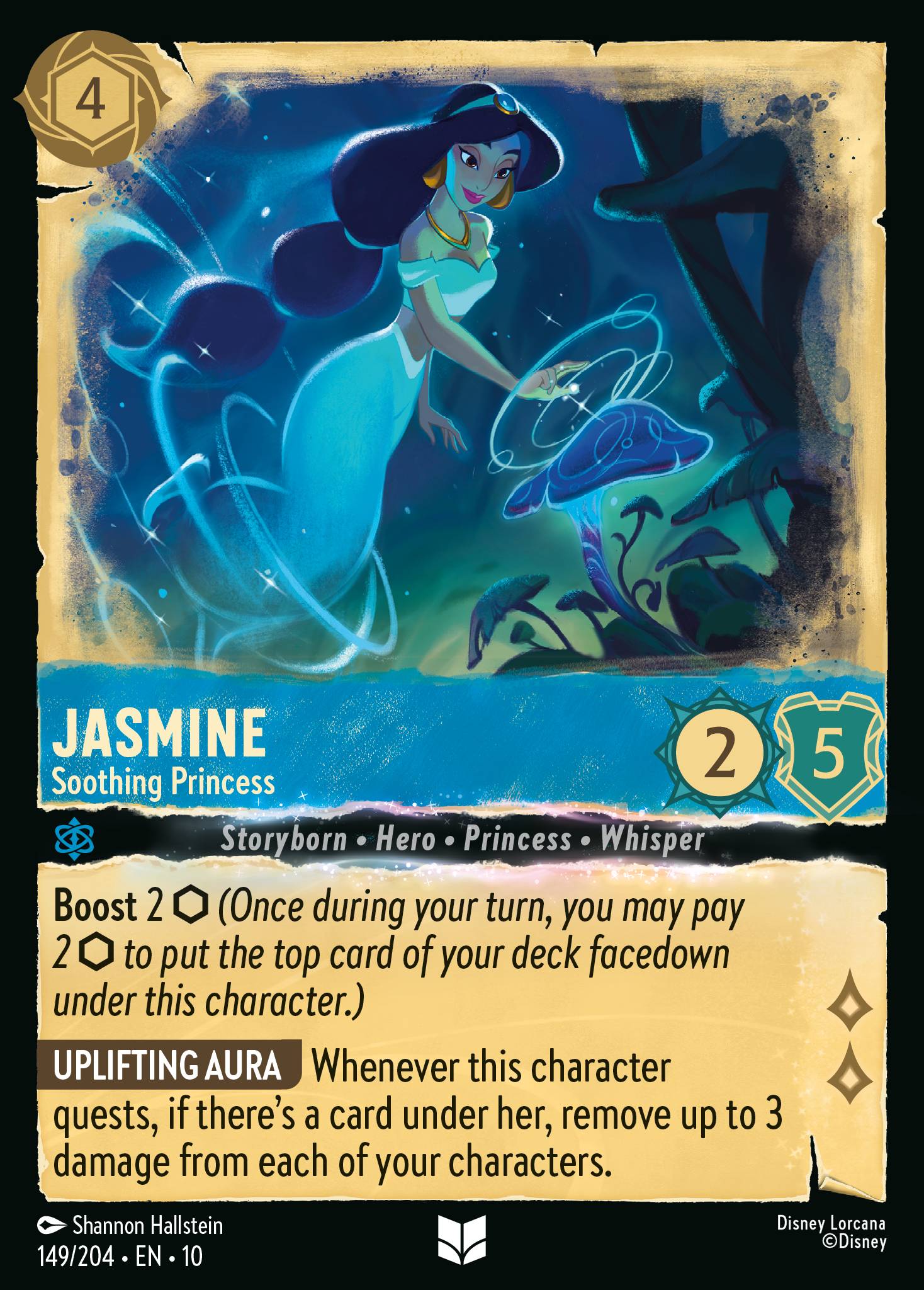 Carta Jasmine - Soothing Princess del set Whispers in the Well