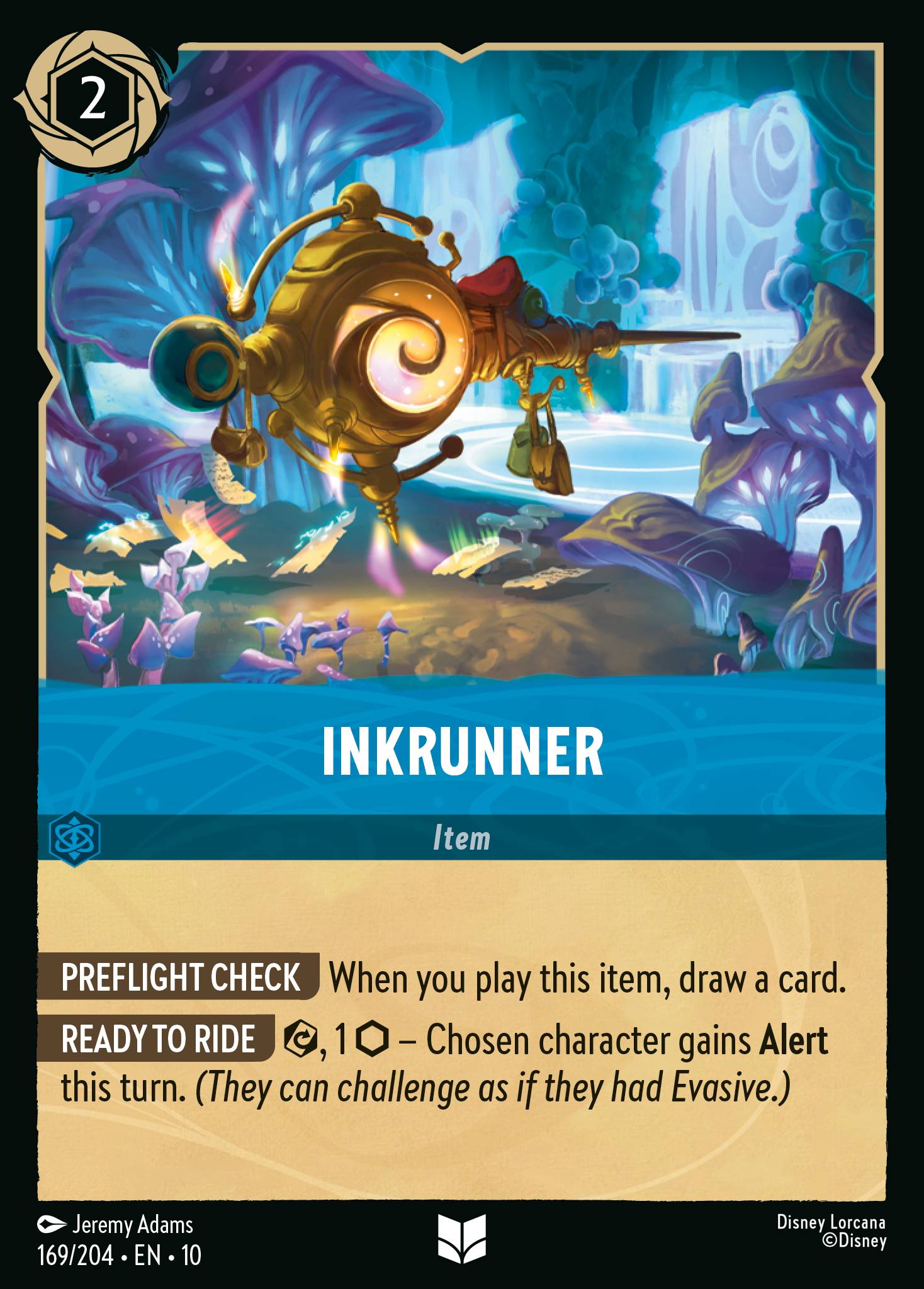 Carta Inkrunner del set Whispers in the Well