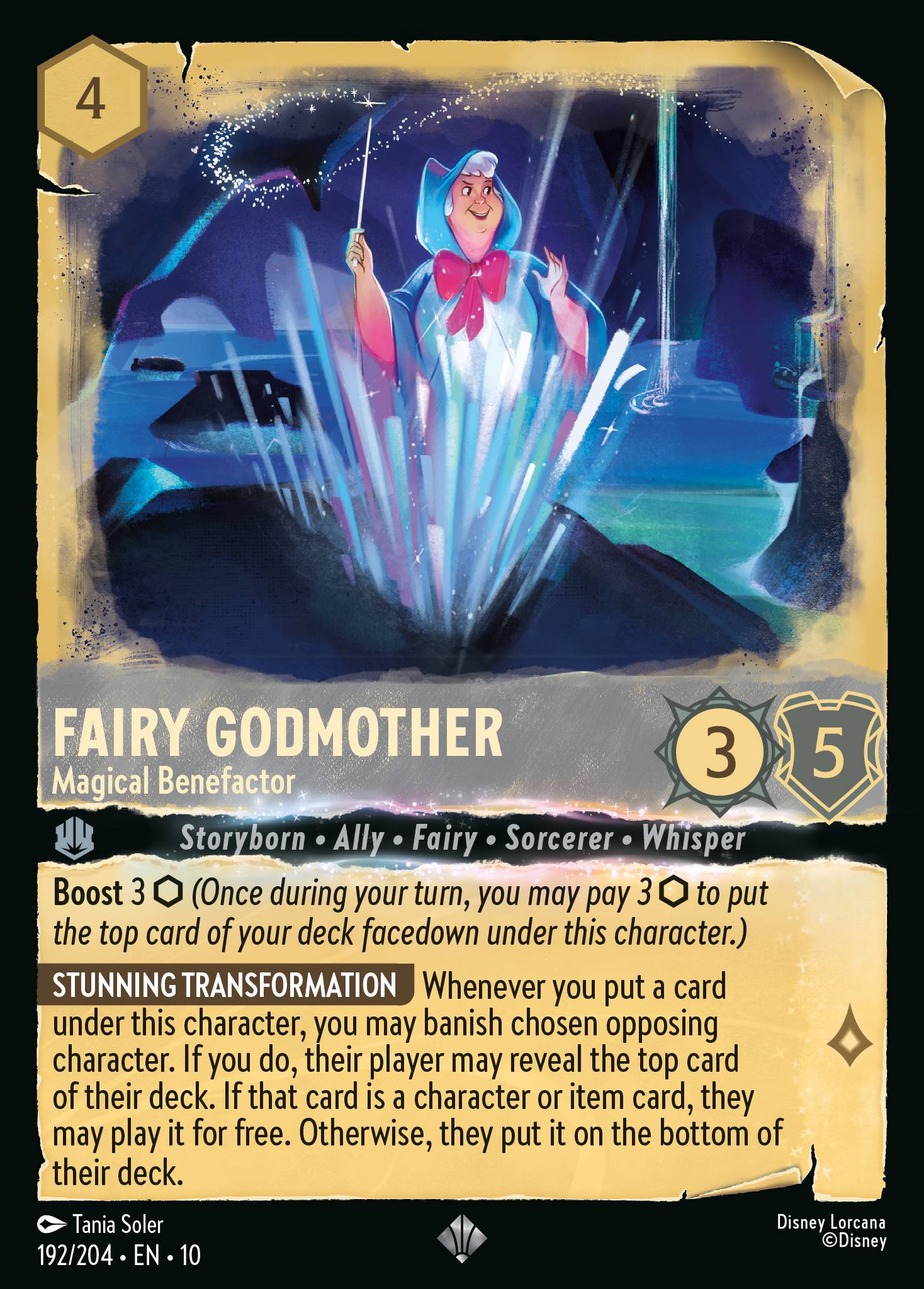 Carta Fairy Godmother - Magical Benefactor del set Whispers in the Well