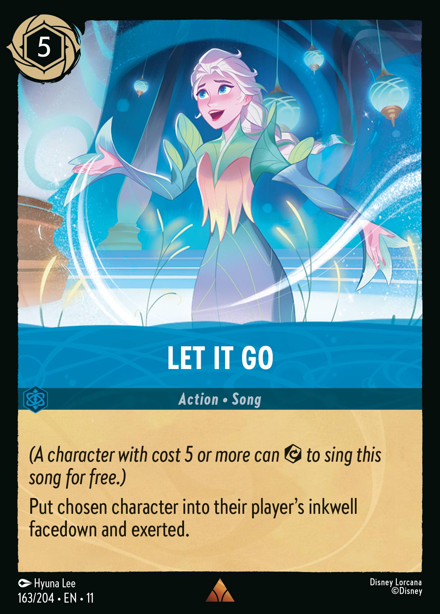 Carta Let It Go del set Winterspell