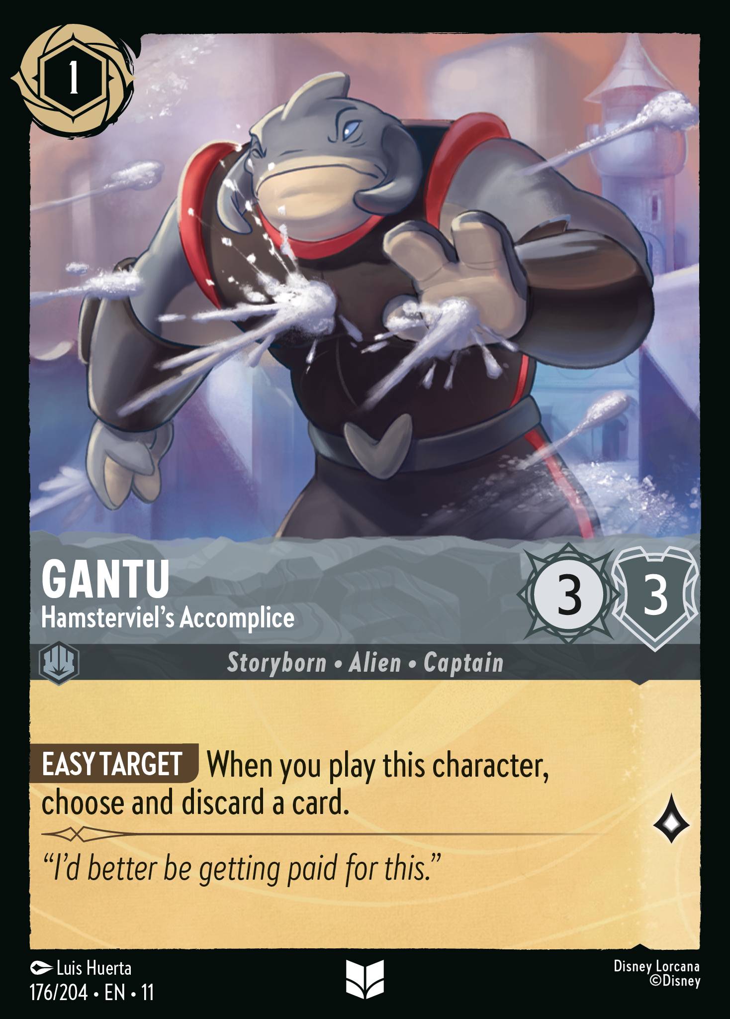 Carta Gantu - Hamsterviel's Accomplice del set Winterspell