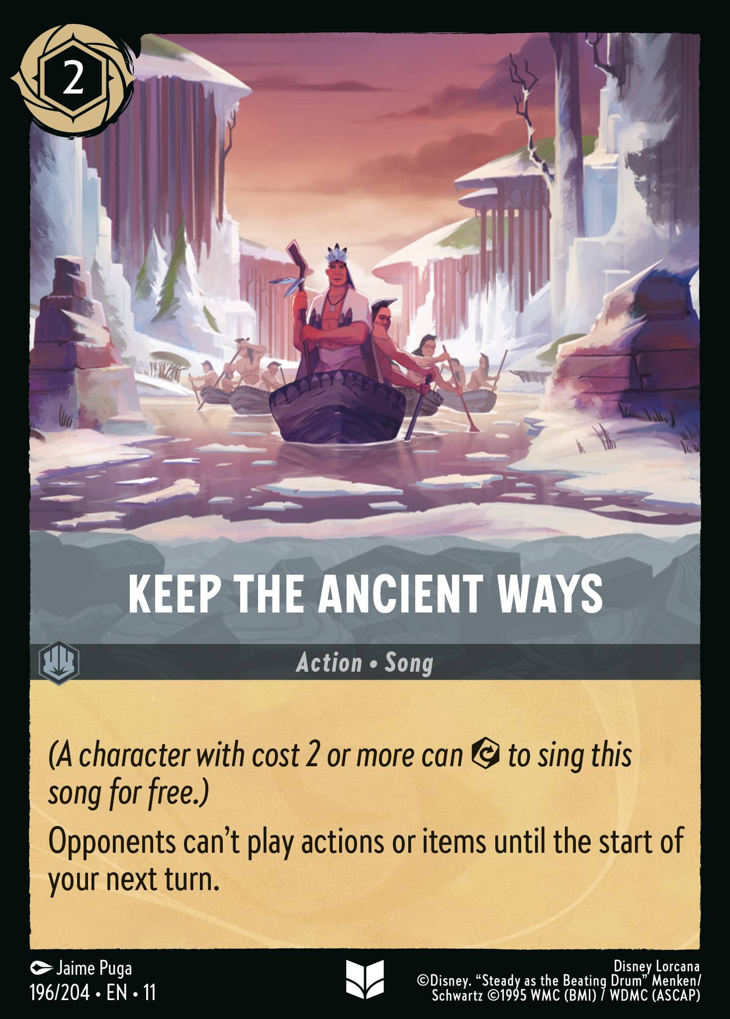 Carta Keep the Ancient Ways del set Winterspell