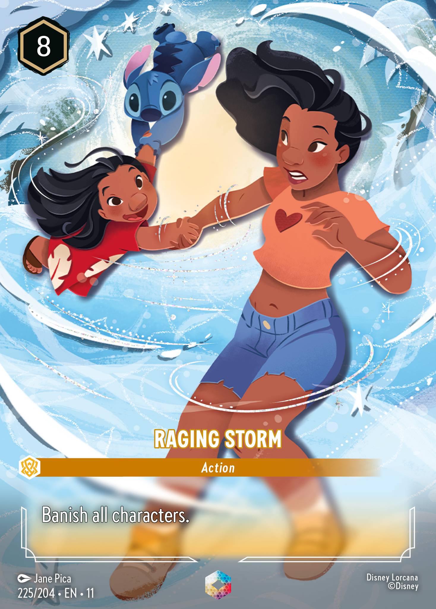 Carta Raging Storm del set Winterspell