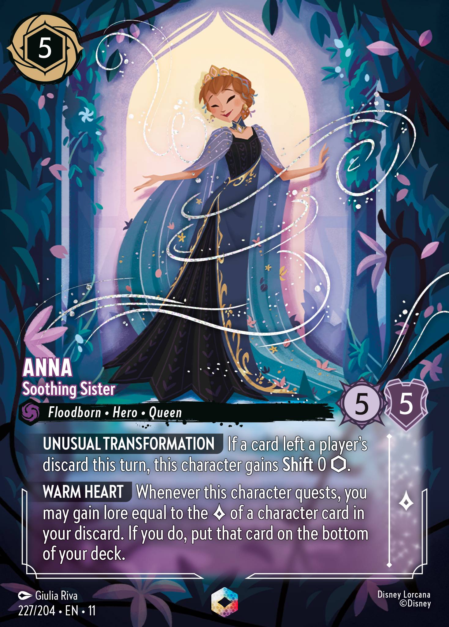 Carta Anna - Soothing Sister del set Winterspell