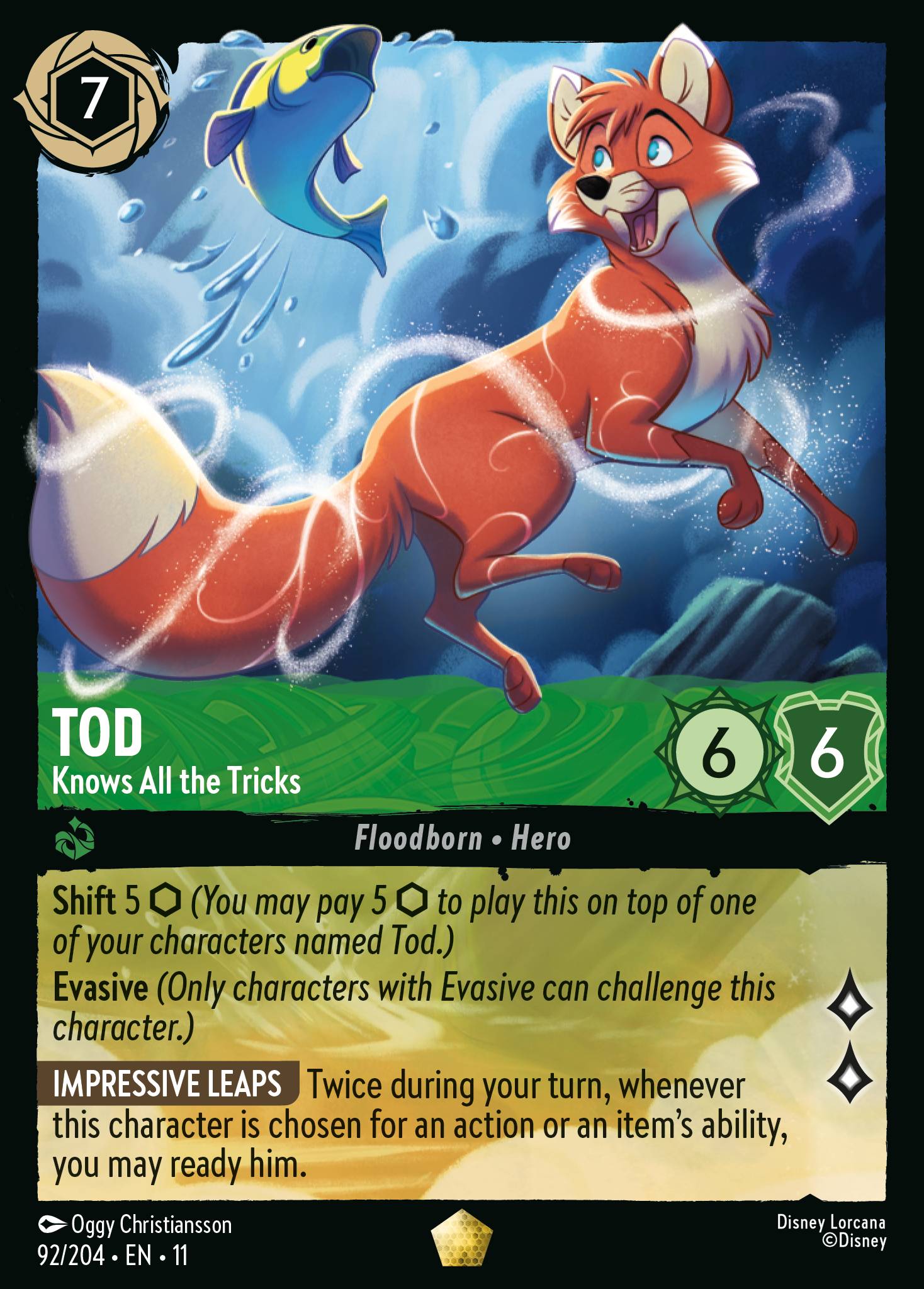 Carta Tod - Knows All the Tricks del set Winterspell