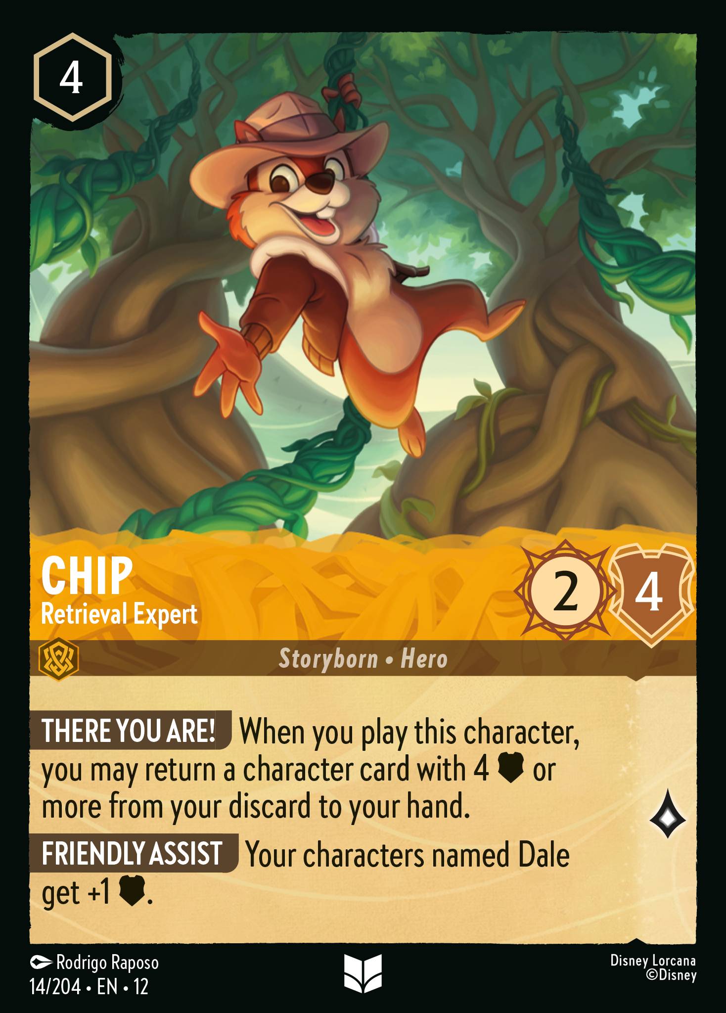 Carta Chip - Retrieval Expert del set Wilds Unknown