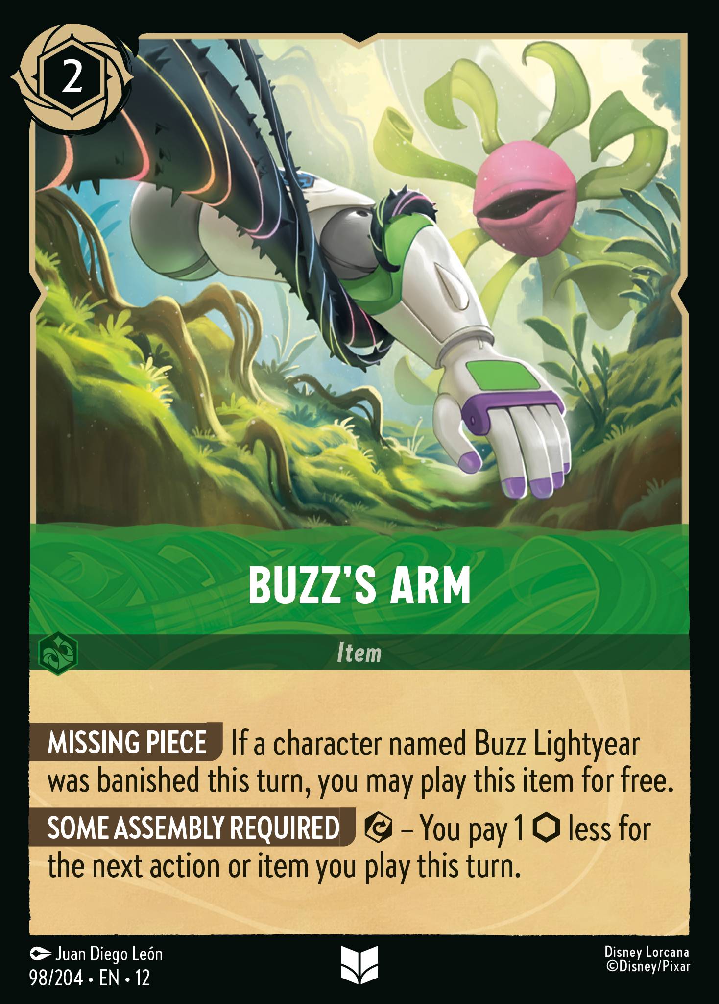 Carta Buzz's Arm del set Wilds Unknown