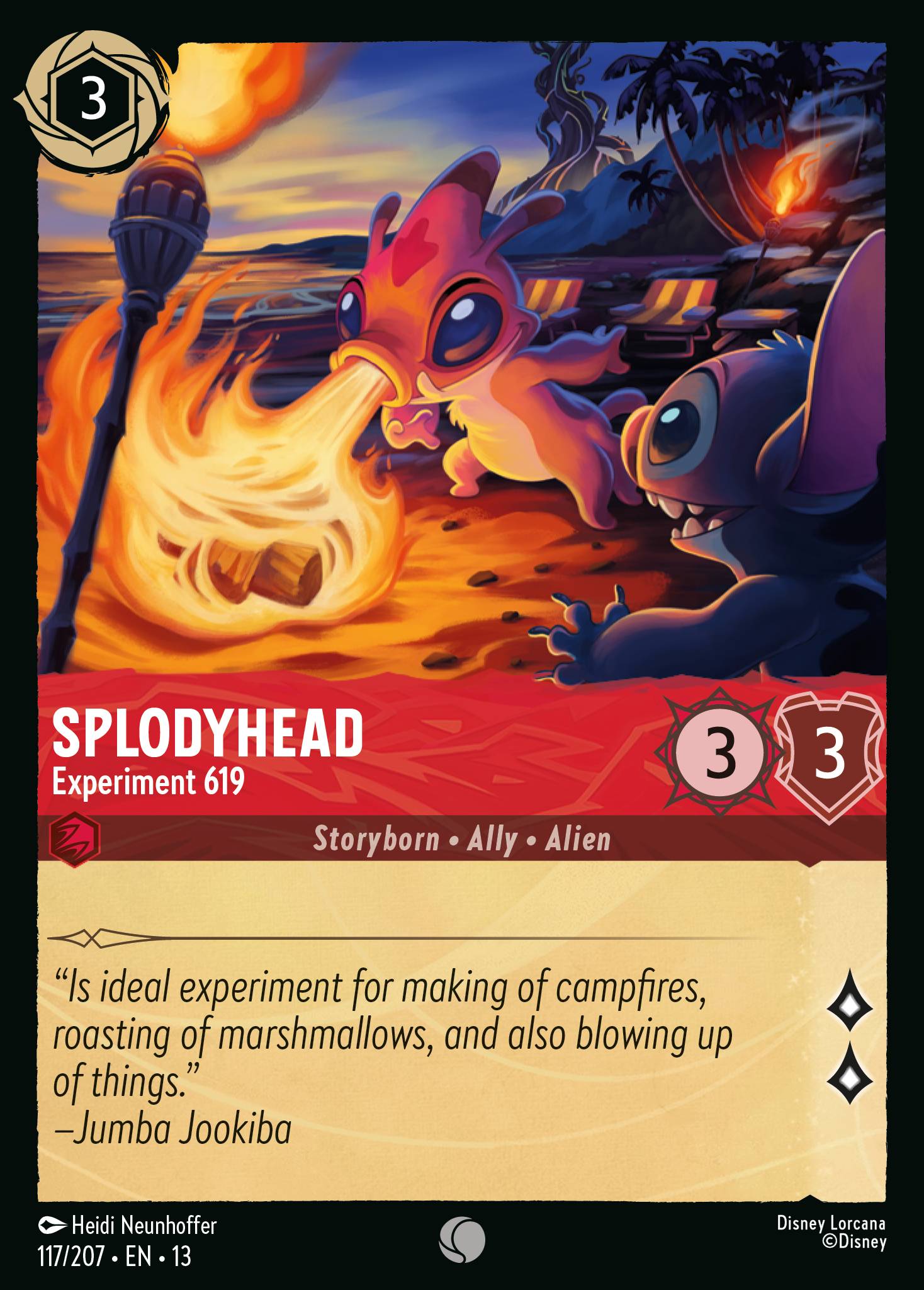 Carta Splodyhead - Experiment 619 del set Attack of the Vine!