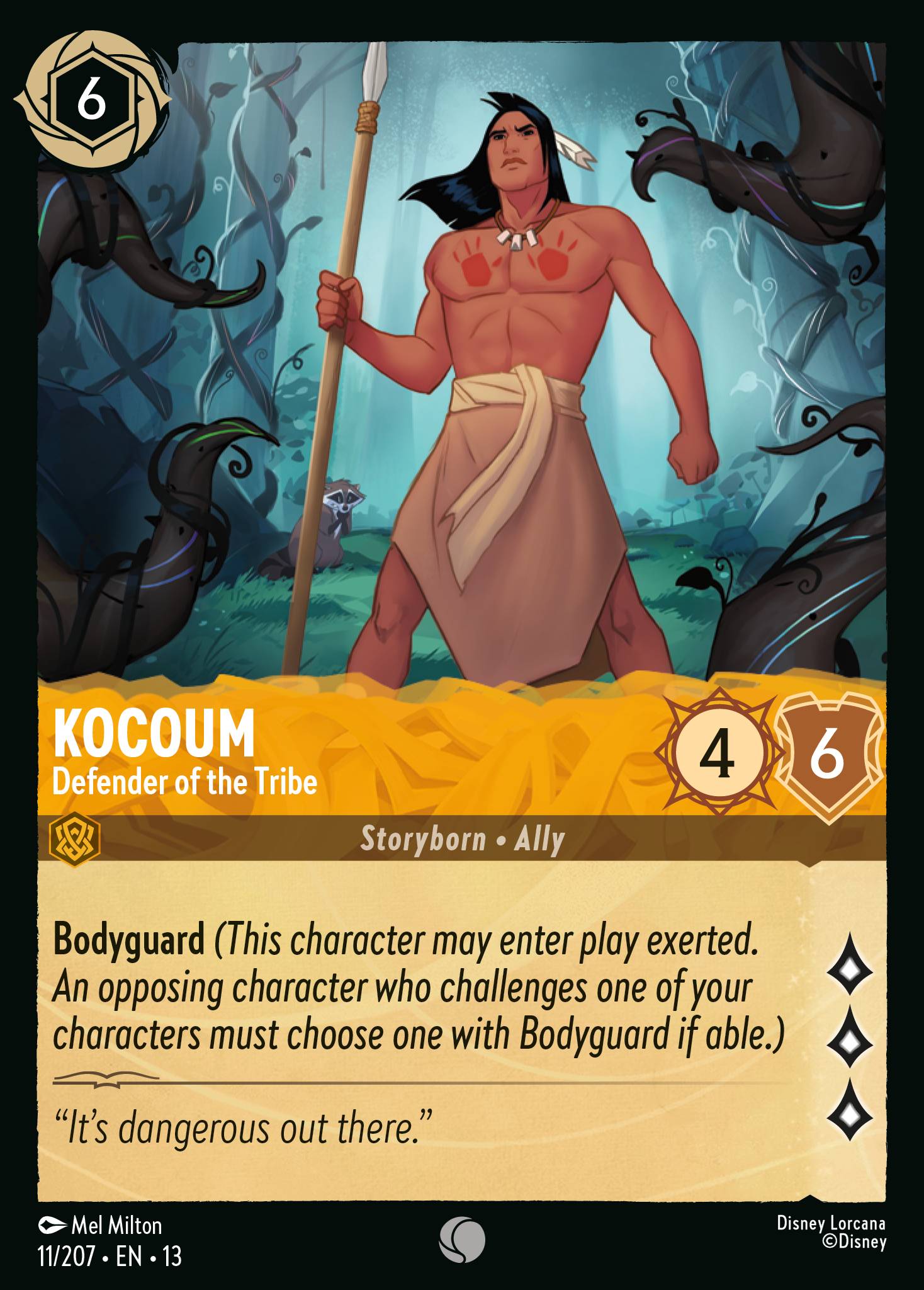 Carta Kocoum - Defender of the Tribe del set Attack of the Vine!