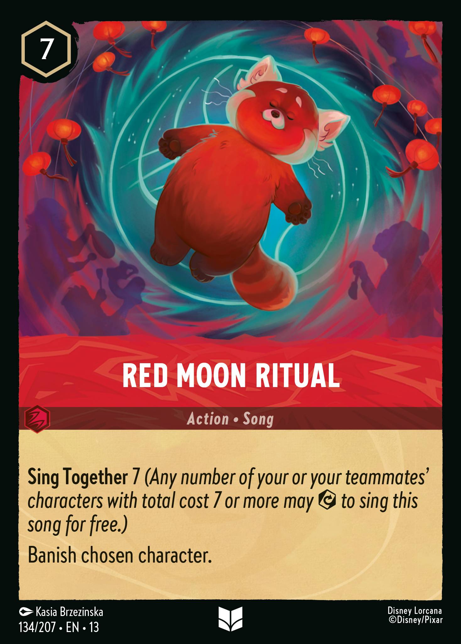 Carta Red Moon Ritual del set Attack of the Vine!
