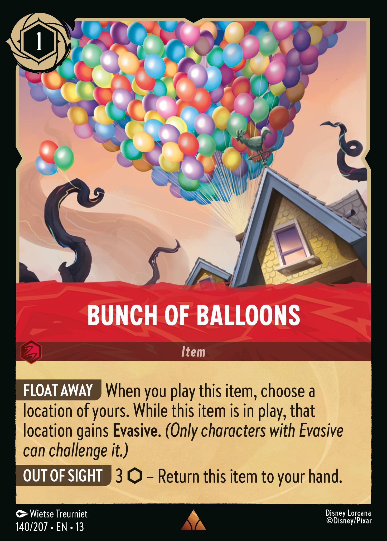 Carta Bunch of Balloons del set Attack of the Vine!