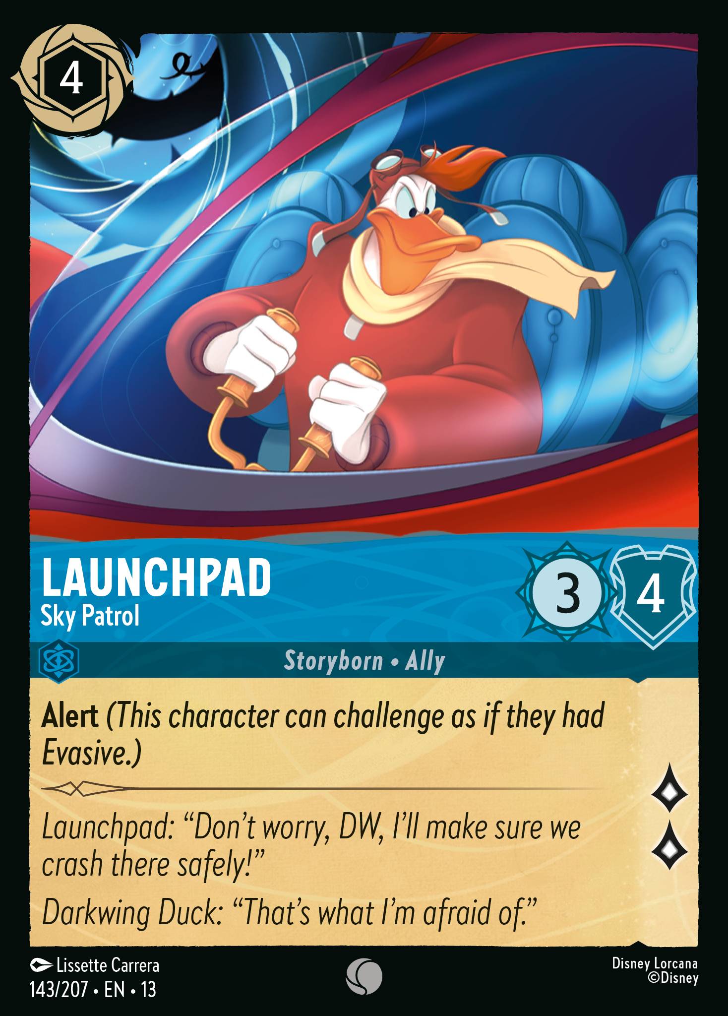 Carta Launchpad - Sky Patrol del set Attack of the Vine!