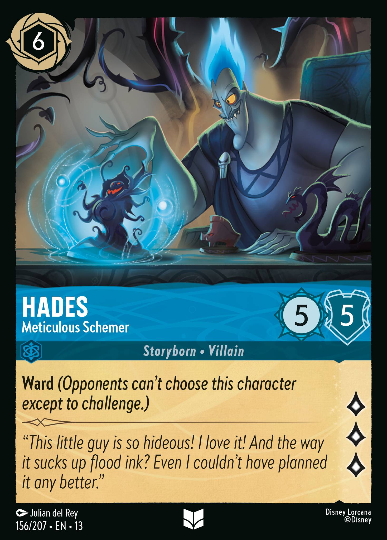 Carta Hades - Meticulous Schemer del set Attack of the Vine!