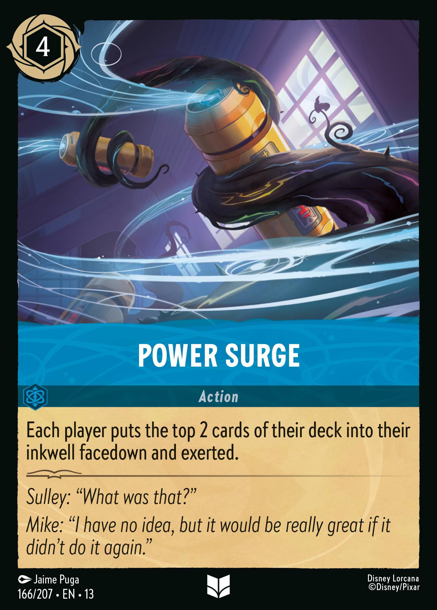 Carta Power Surge del set Attack of the Vine!