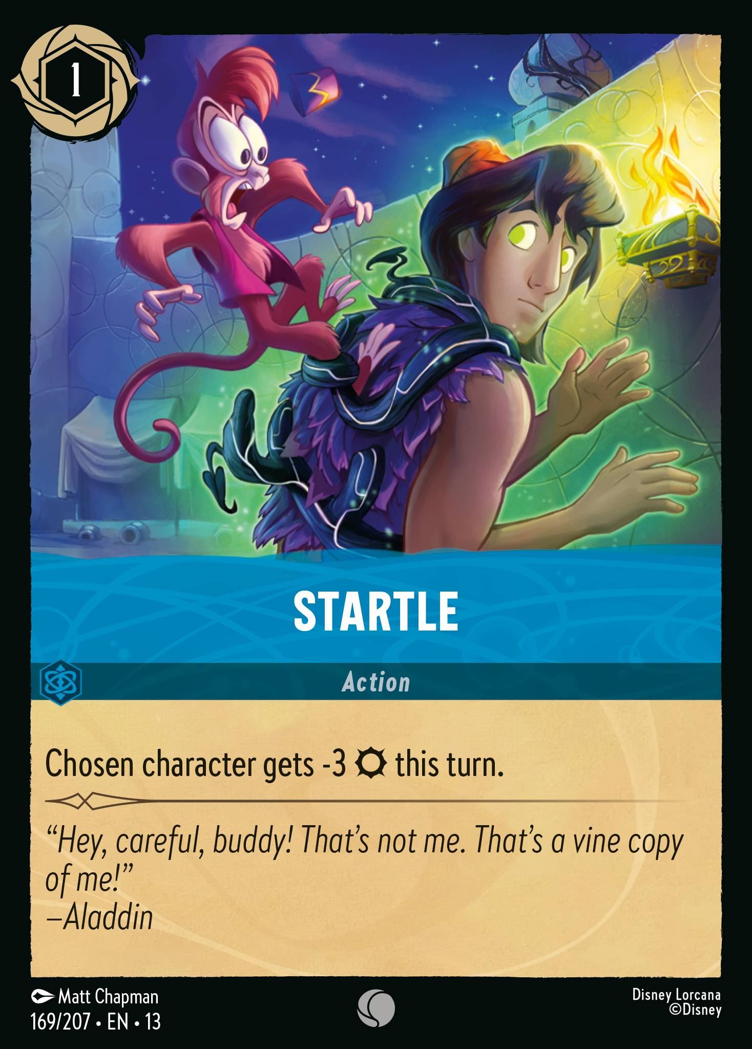 Carta Startle del set Attack of the Vine!