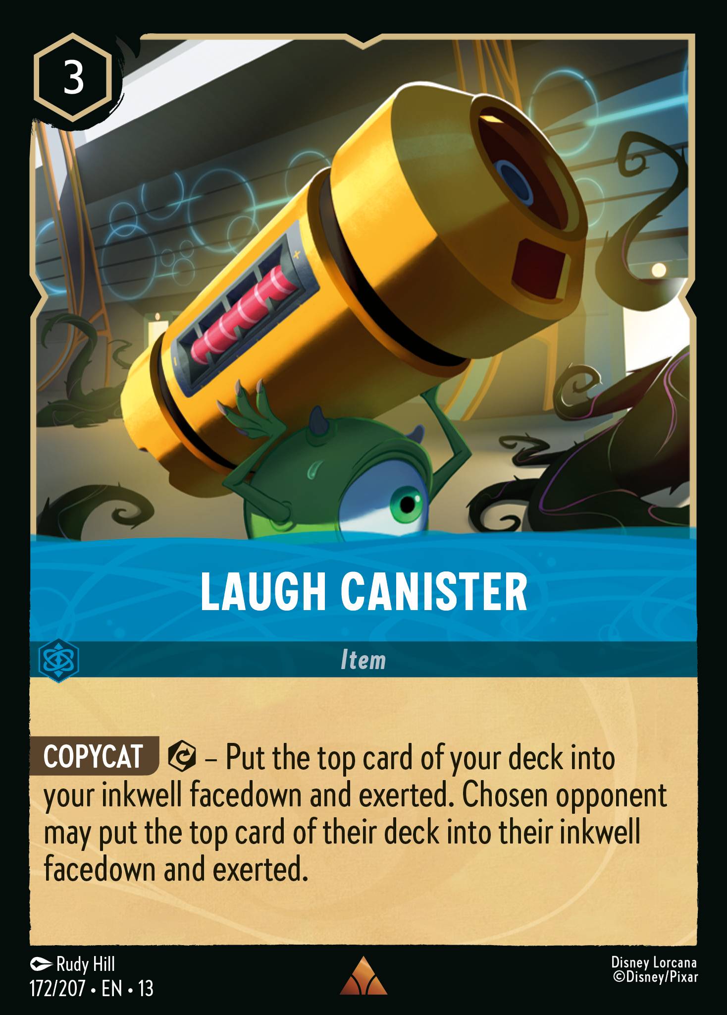 Carta Laugh Canister del set Attack of the Vine!