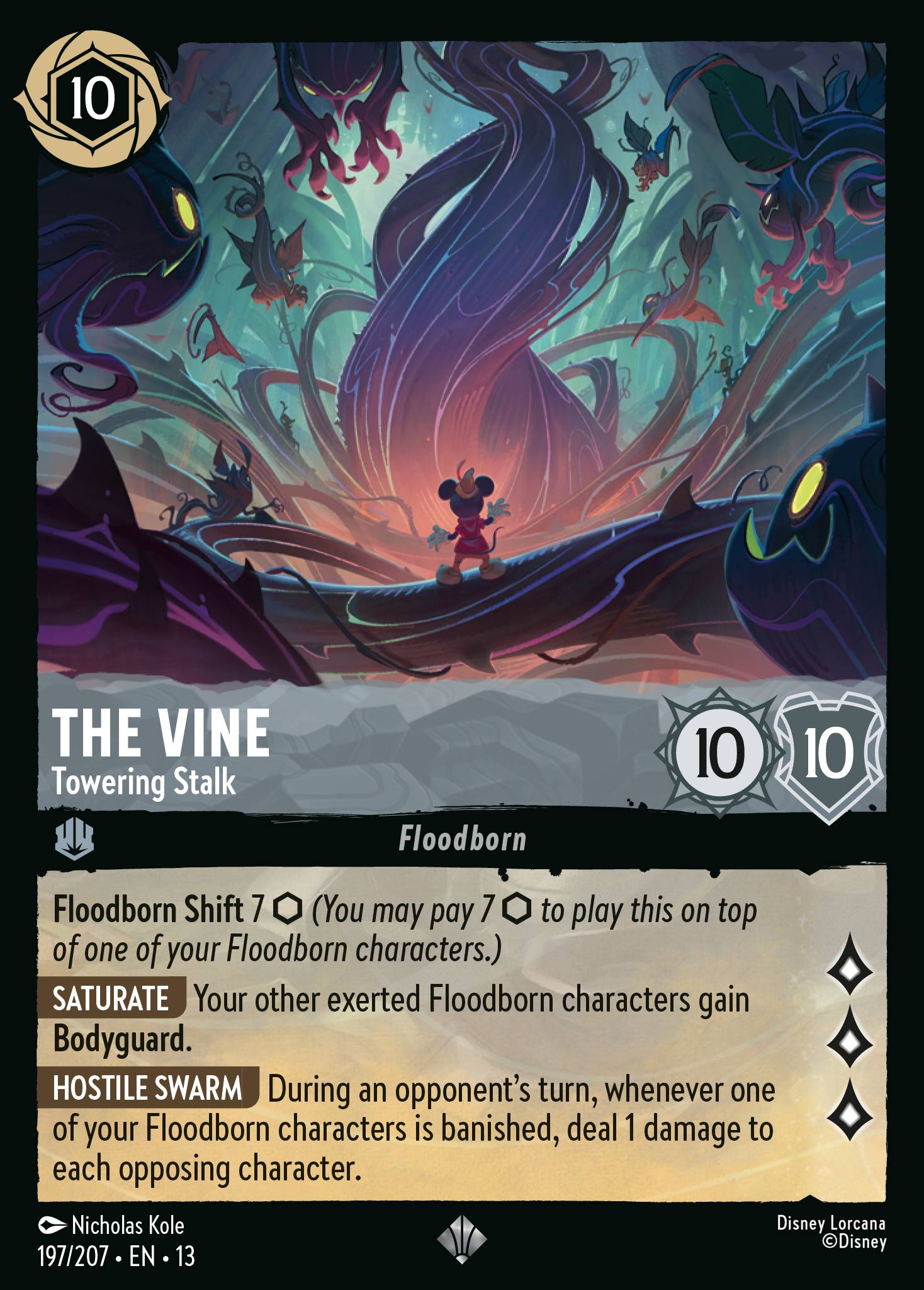 Carta The Vine - Towering Stalk del set Attack of the Vine!