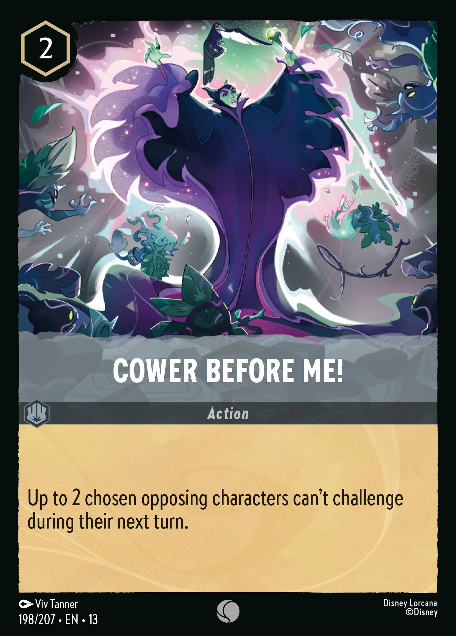 Carta Cower Before Me! del set Attack of the Vine!