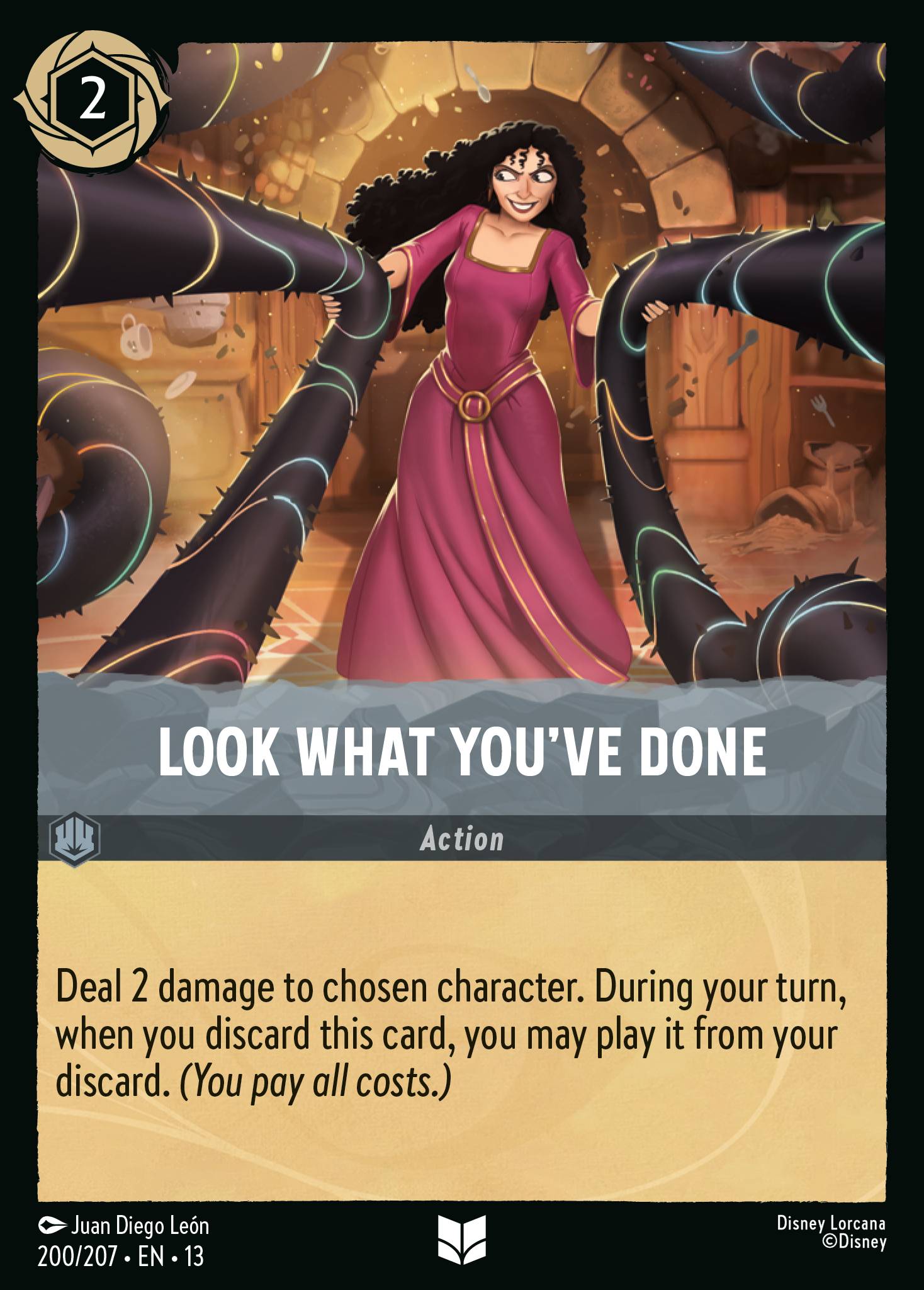 Carta Look What You've Done del set Attack of the Vine!