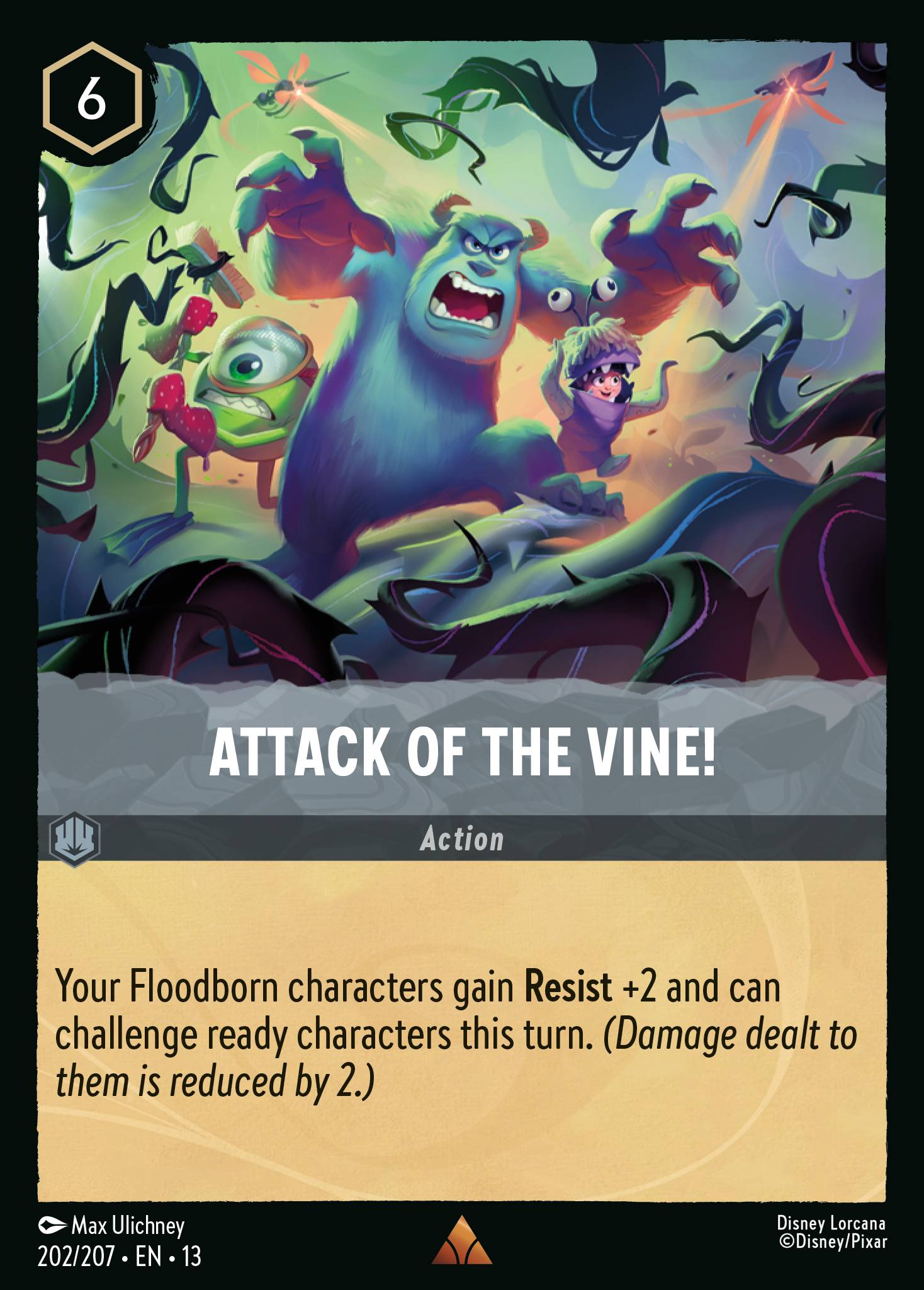 Carta Attack of the Vine! del set Attack of the Vine!