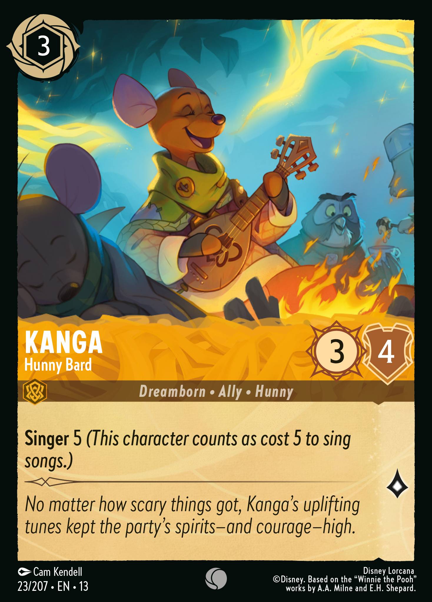Carta Kanga - Hunny Bard del set Attack of the Vine!