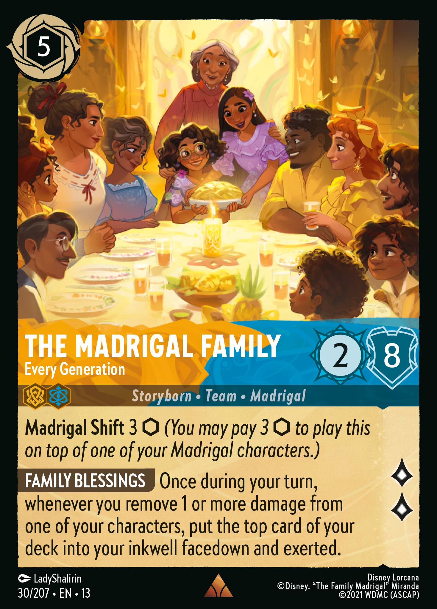 Carta The Madrigal Family - Every Generation del set Attack of the Vine!