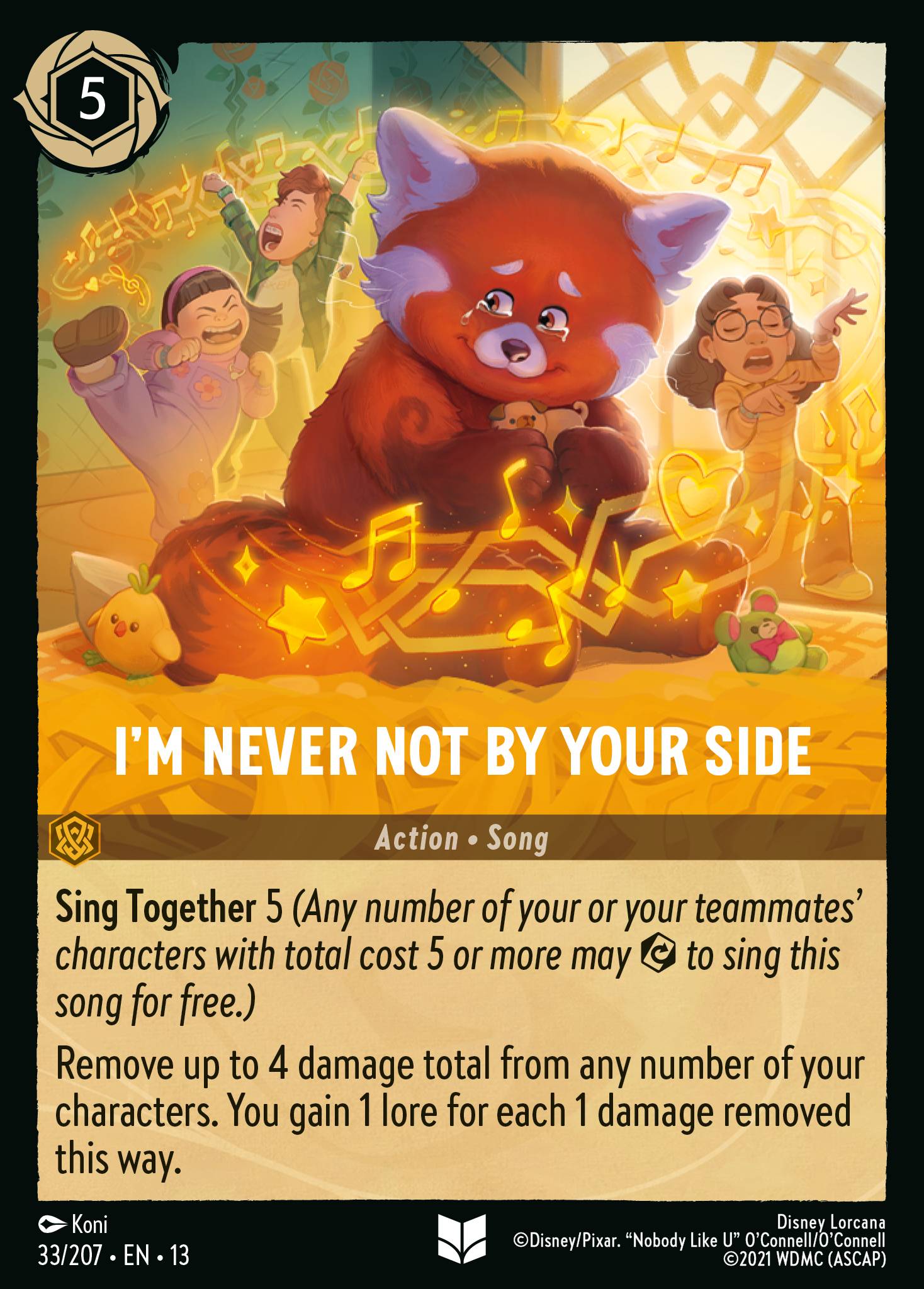Carta I'm Never Not by Your Side del set Attack of the Vine!