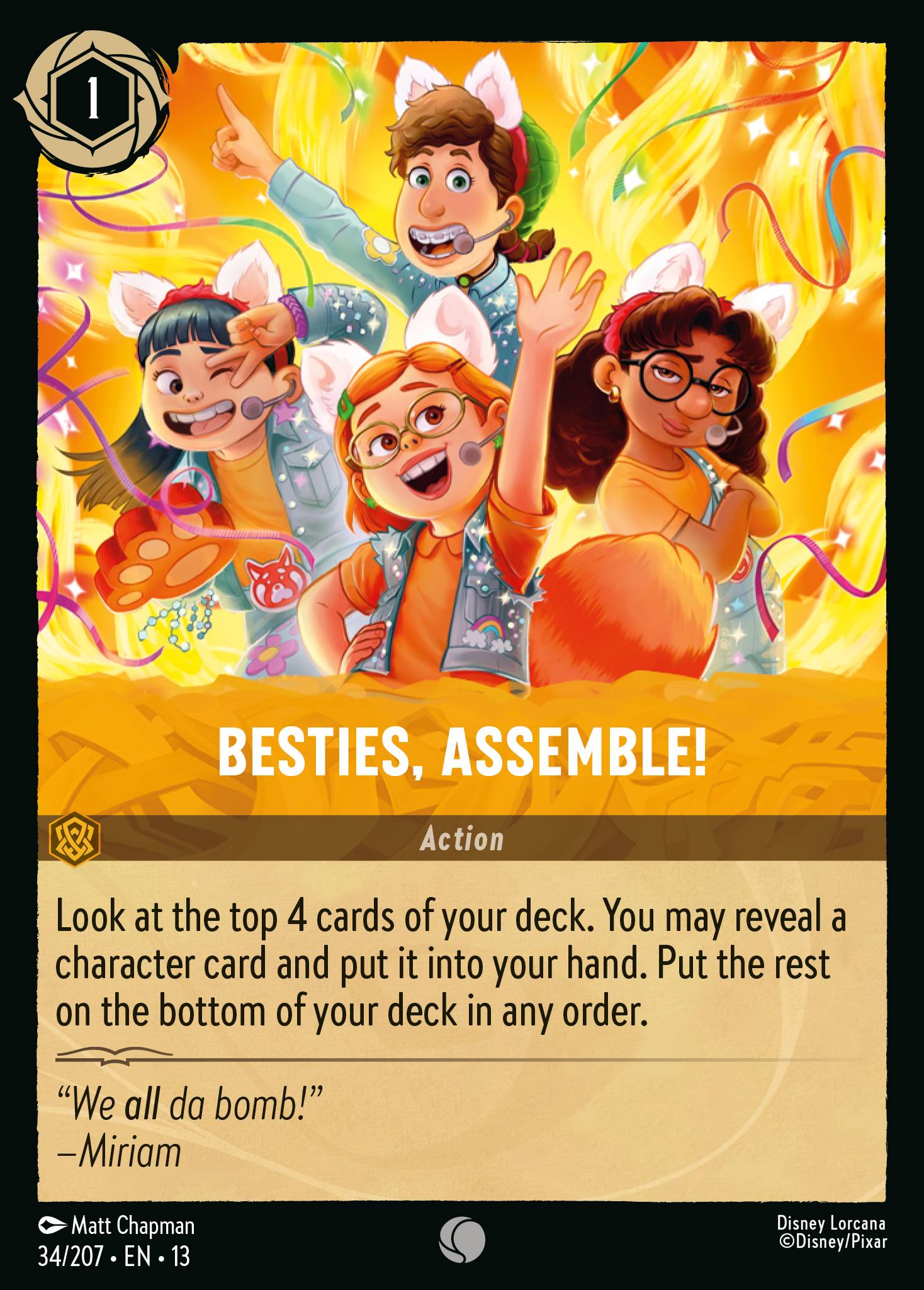 Carta Besties, Assemble! del set Attack of the Vine!