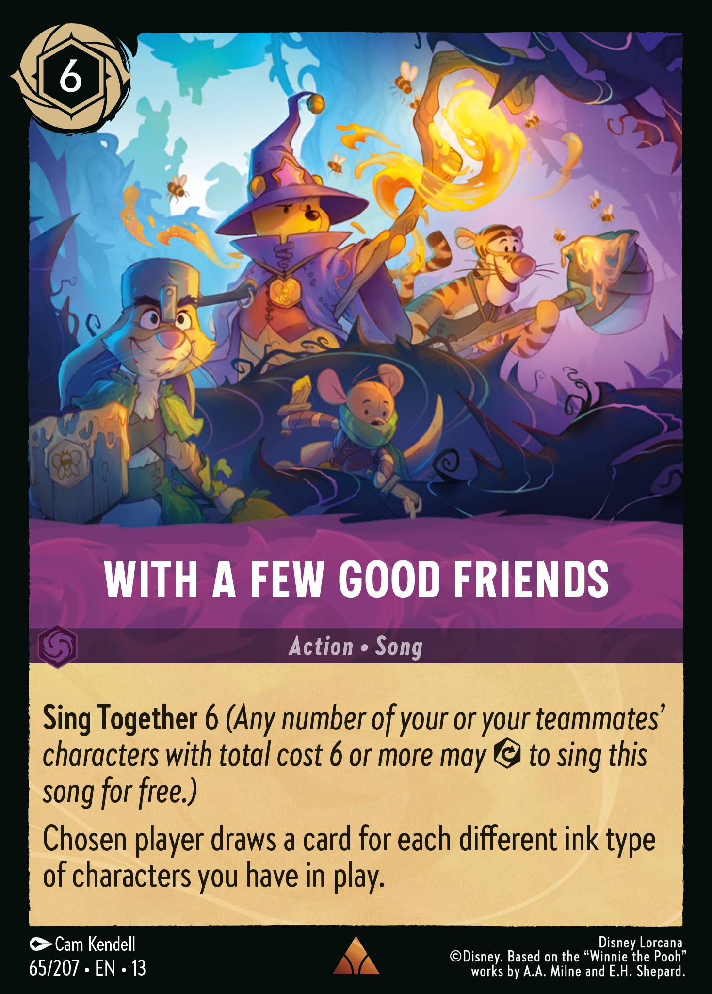 Carta With a Few Good Friends del set Attack of the Vine!