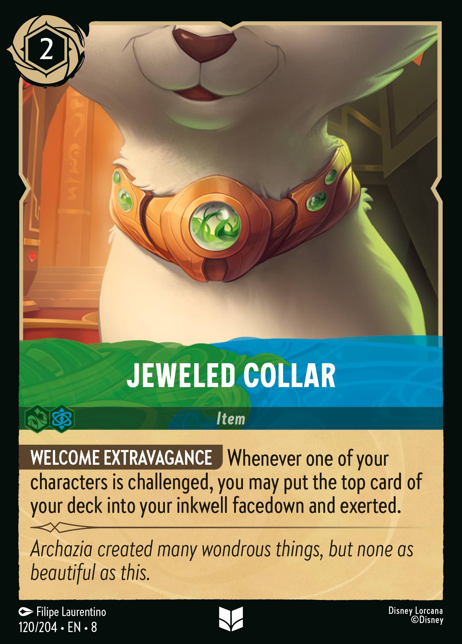 Carta Jeweled Collar del set Reign of Jafar