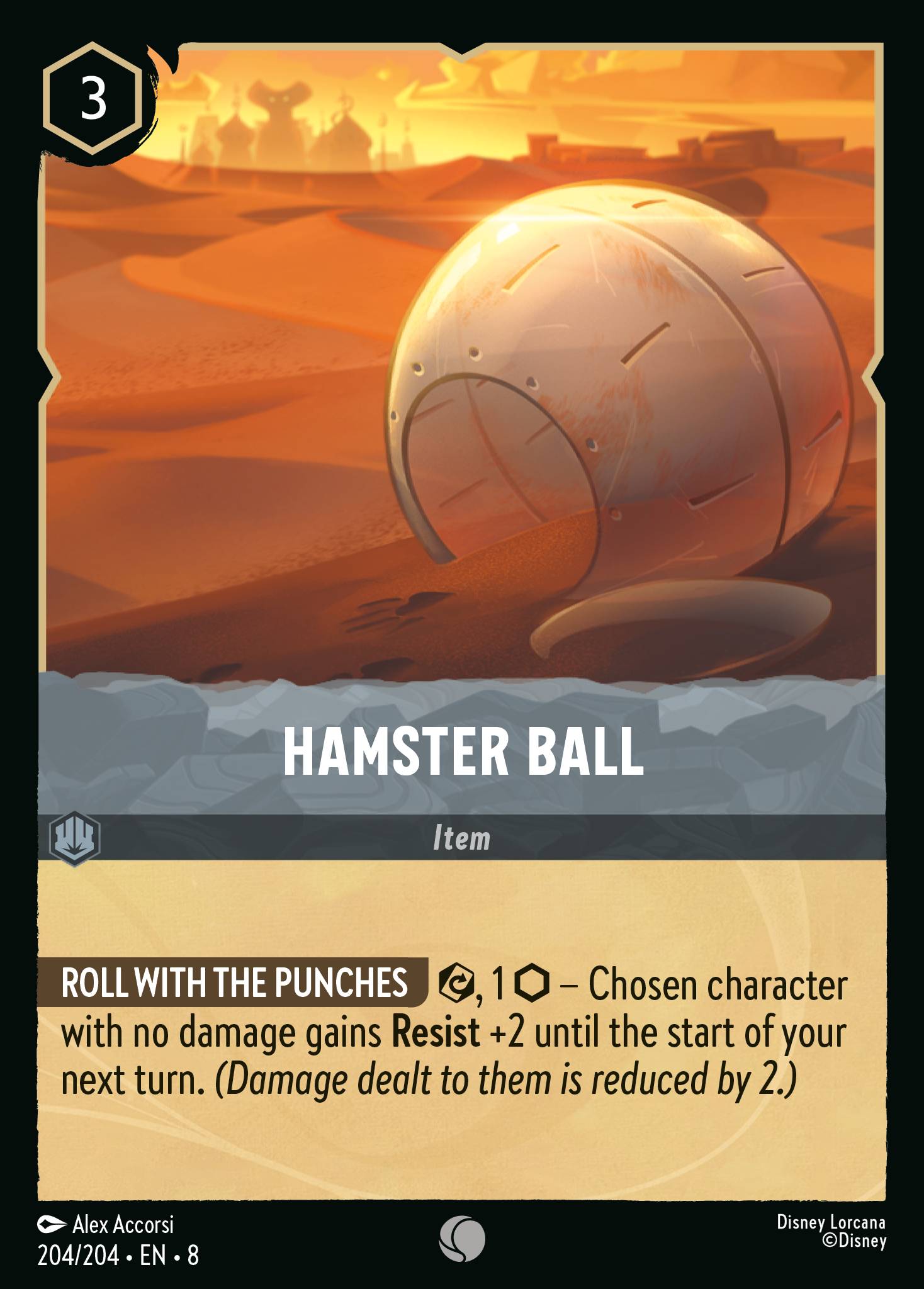 Carta Hamster Ball del set Reign of Jafar