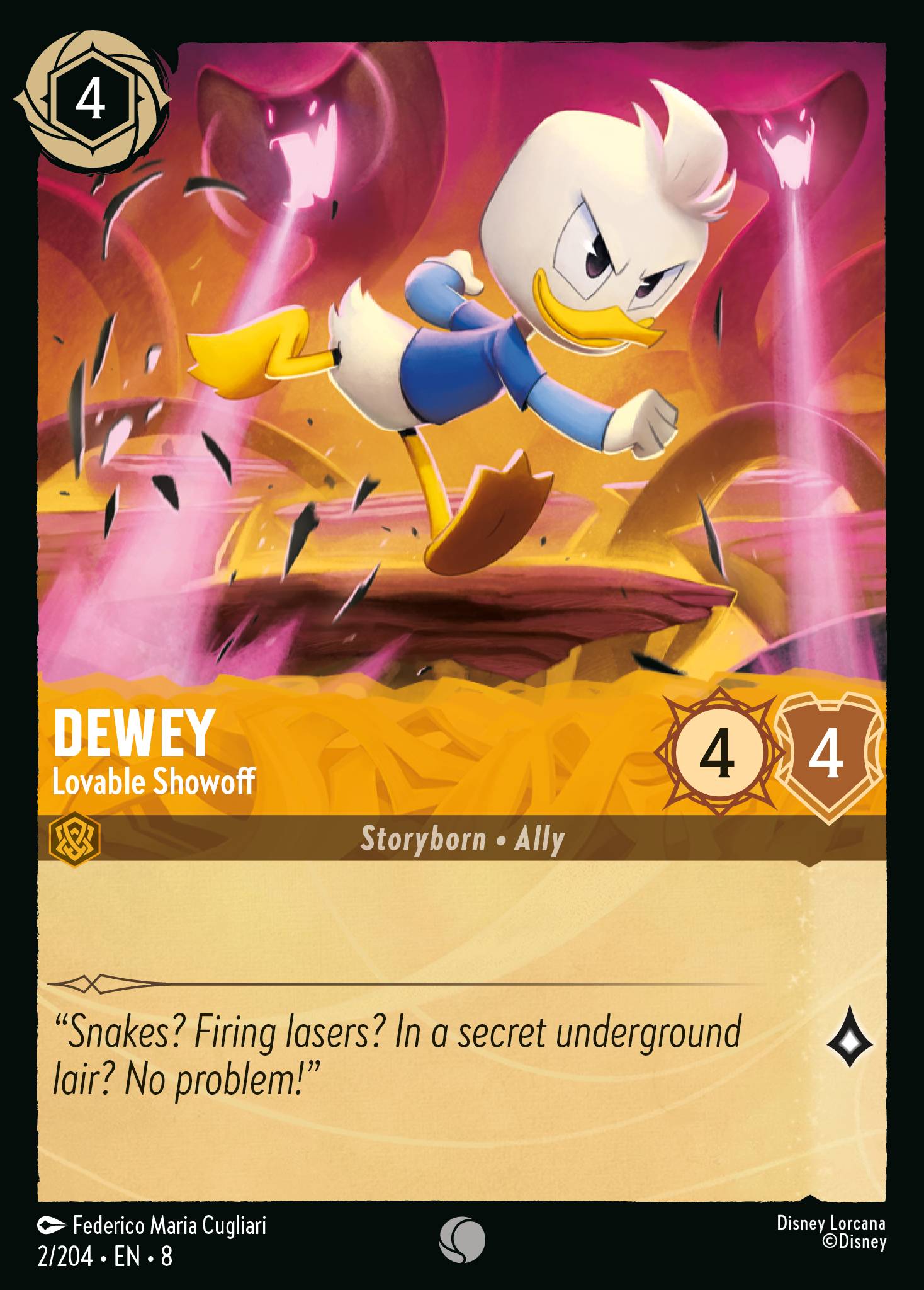 Dewey - Lovable Showoff