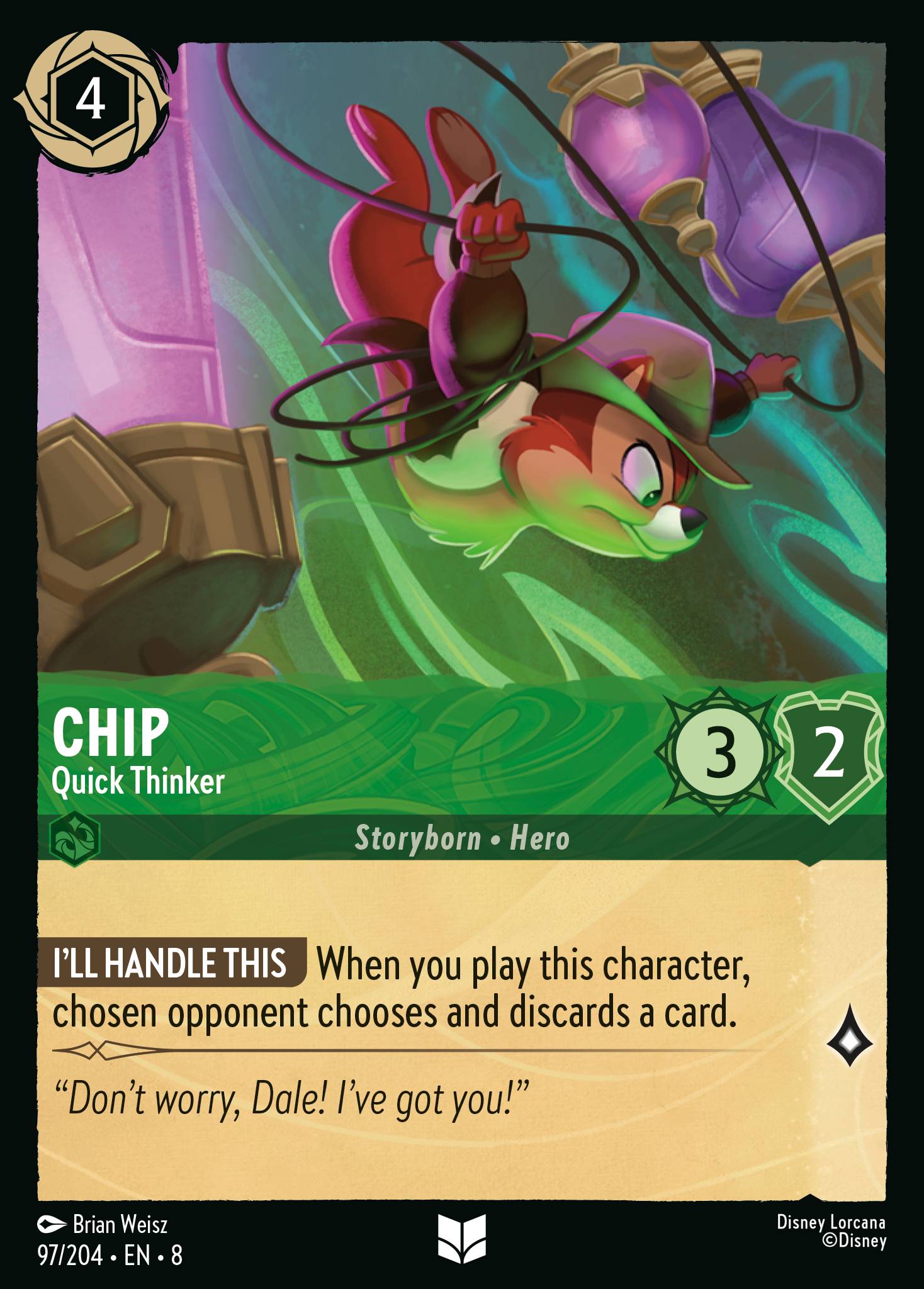 Chip - Quick Thinker