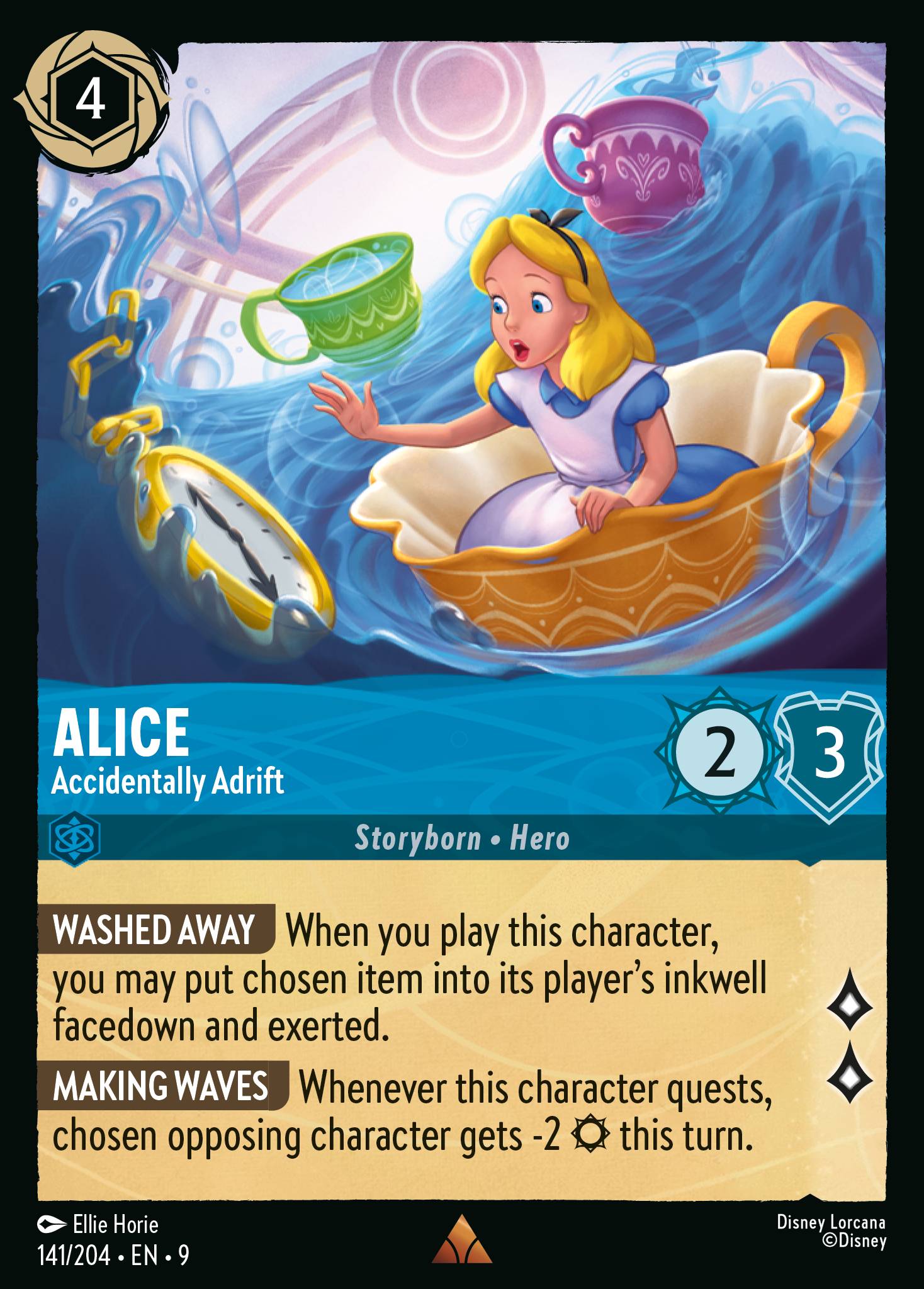 Carta Alice - Accidentally Adrift del set Fabled