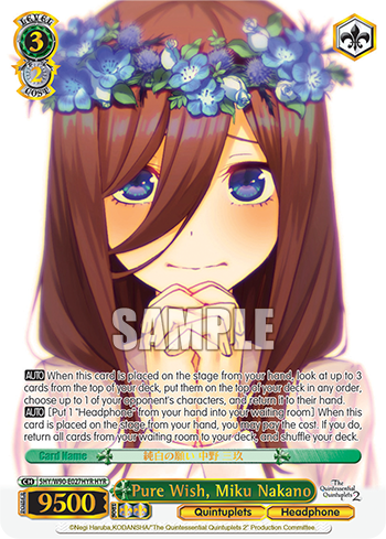 Pure Wish, Miku Nakano