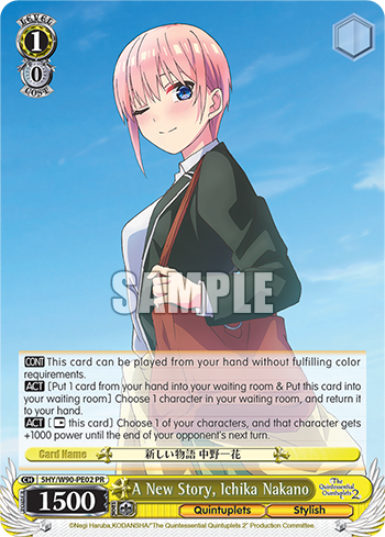 A New Story, Ichika Nakano