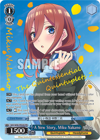A New Story, Miku Nakano