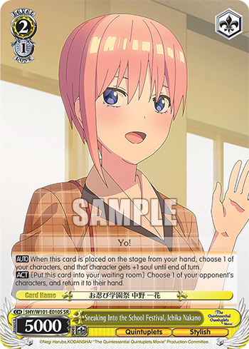Sneaking Into the School Festival, Ichika Nakano