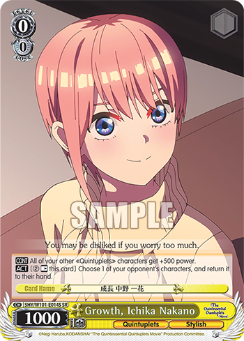 Growth, Ichika Nakano