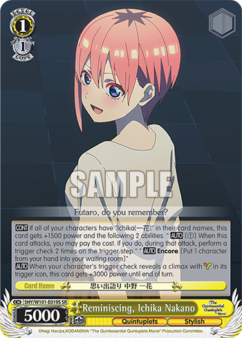 Reminiscing, Ichika Nakano
