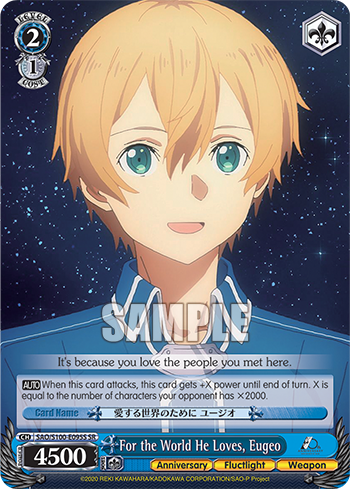 For the World He Loves, Eugeo