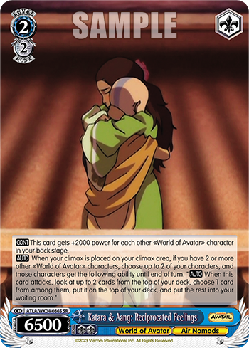 Katara & Aang: Reciprocated Feelings