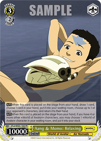 Aang & Momo: Relaxing