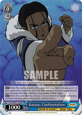 Katara: Confrontation