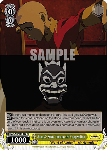 Aang & Zuko: Unexpected Cooperation