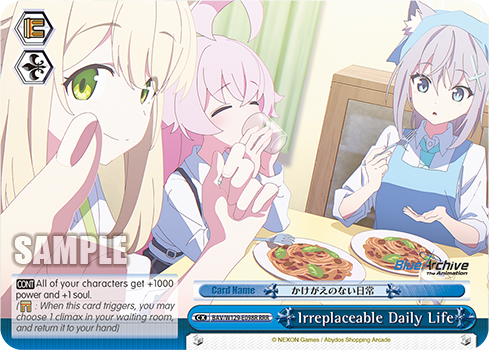 Irreplaceable Daily Life