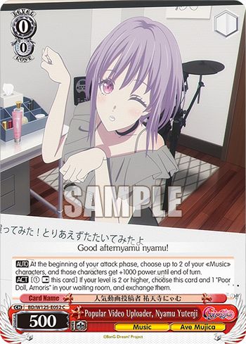 Popular Video Uploader, Nyamu Yutenji