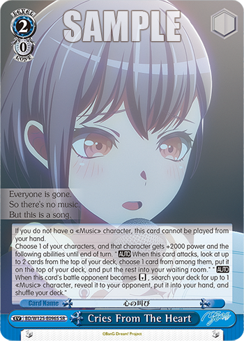 Cries From The Heart