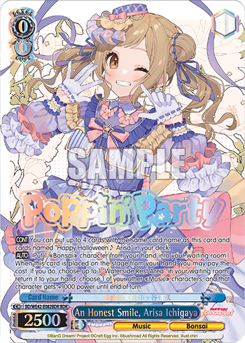An Honest Smile, Arisa Ichigaya