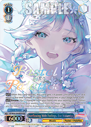 Overflowing With Feelings, Eve Wakamiya